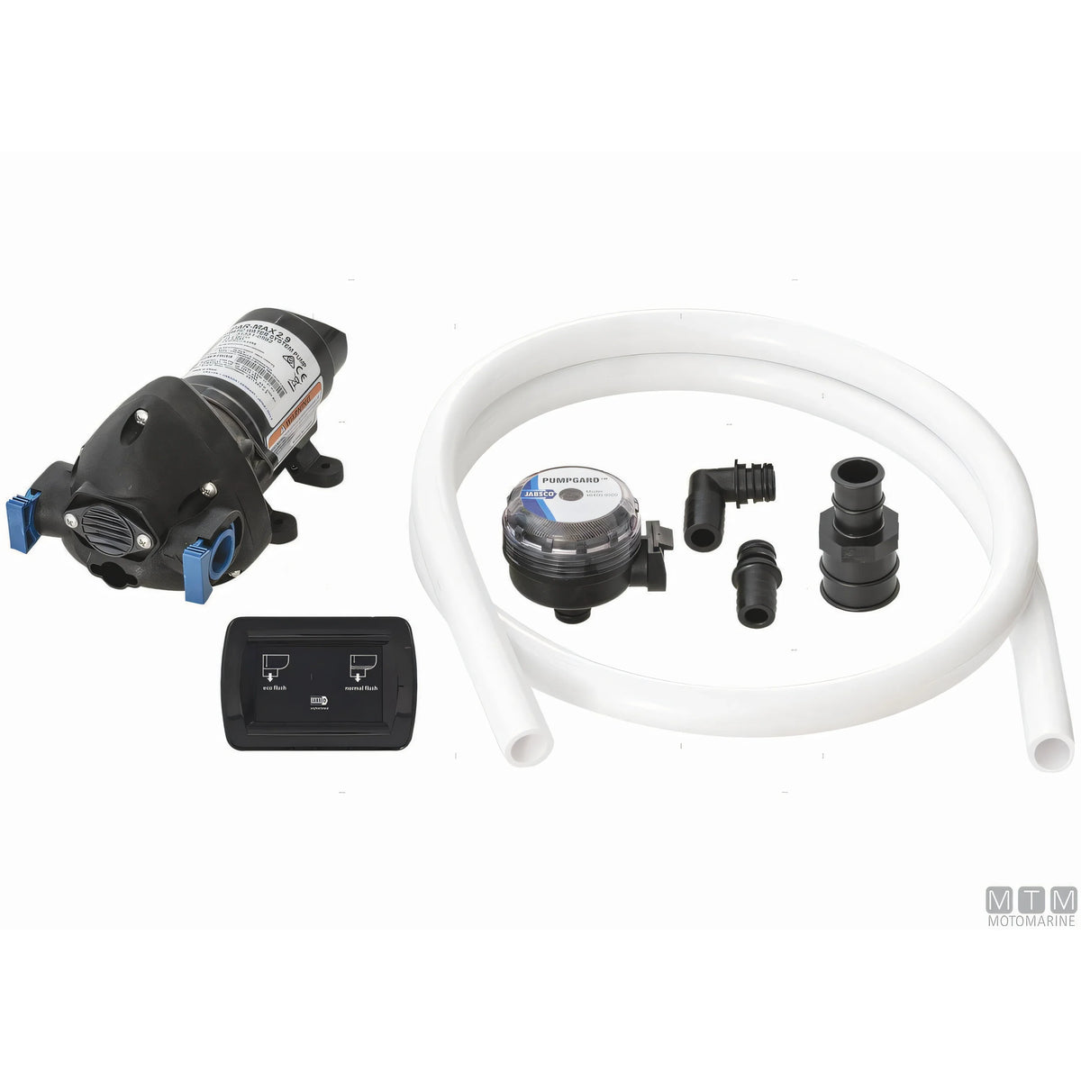 Jabsco WC elettrico Compact Quiet E2 — 12V