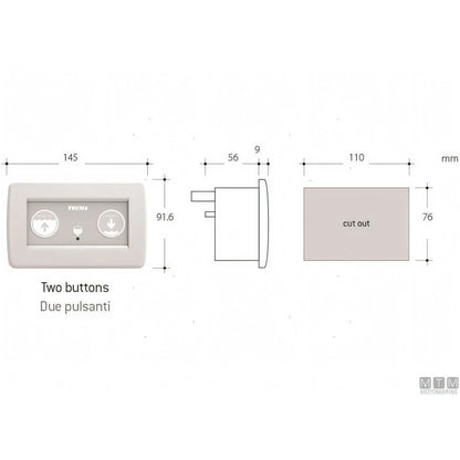 Tecma WC Silence Plus 2G pannello All-in-One SFT — Toilet Standard 12V