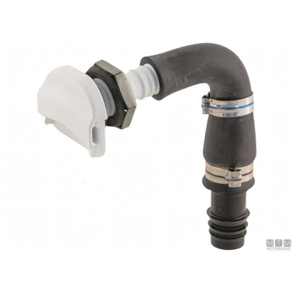 Tecma ricambio originale per toilette elettrica serie Flexi — Diffusore ingresso acqua Bianco
