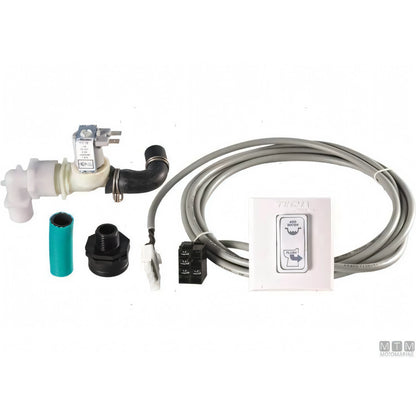 Tecma ricambio originale toilette serie Compact — Pompa maceratore MAC4 12V con manicotto
