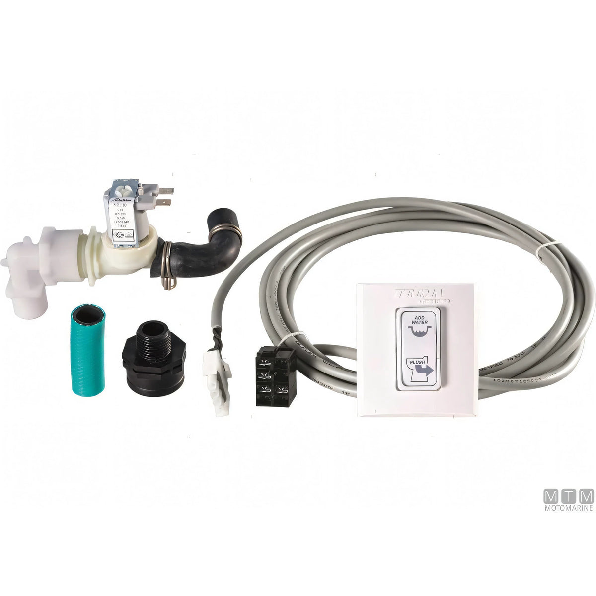 Tecma ricambio originale toilette serie Compact — Pannello ed elettrovalvola Eco 12V
