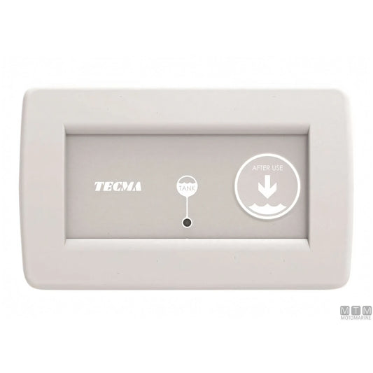 Tecma pannello controllo toilet nautico serie SFT — All-in-One 1 pulsante