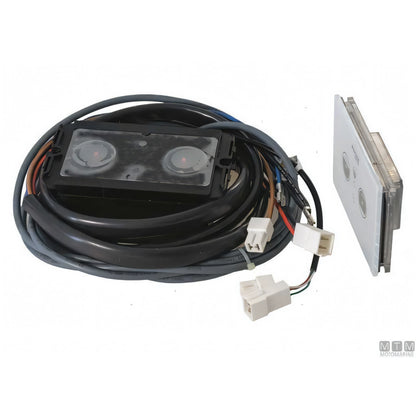 Tecma pannello controllo toilet nautico serie SFT — All-in-One 1 pulsante