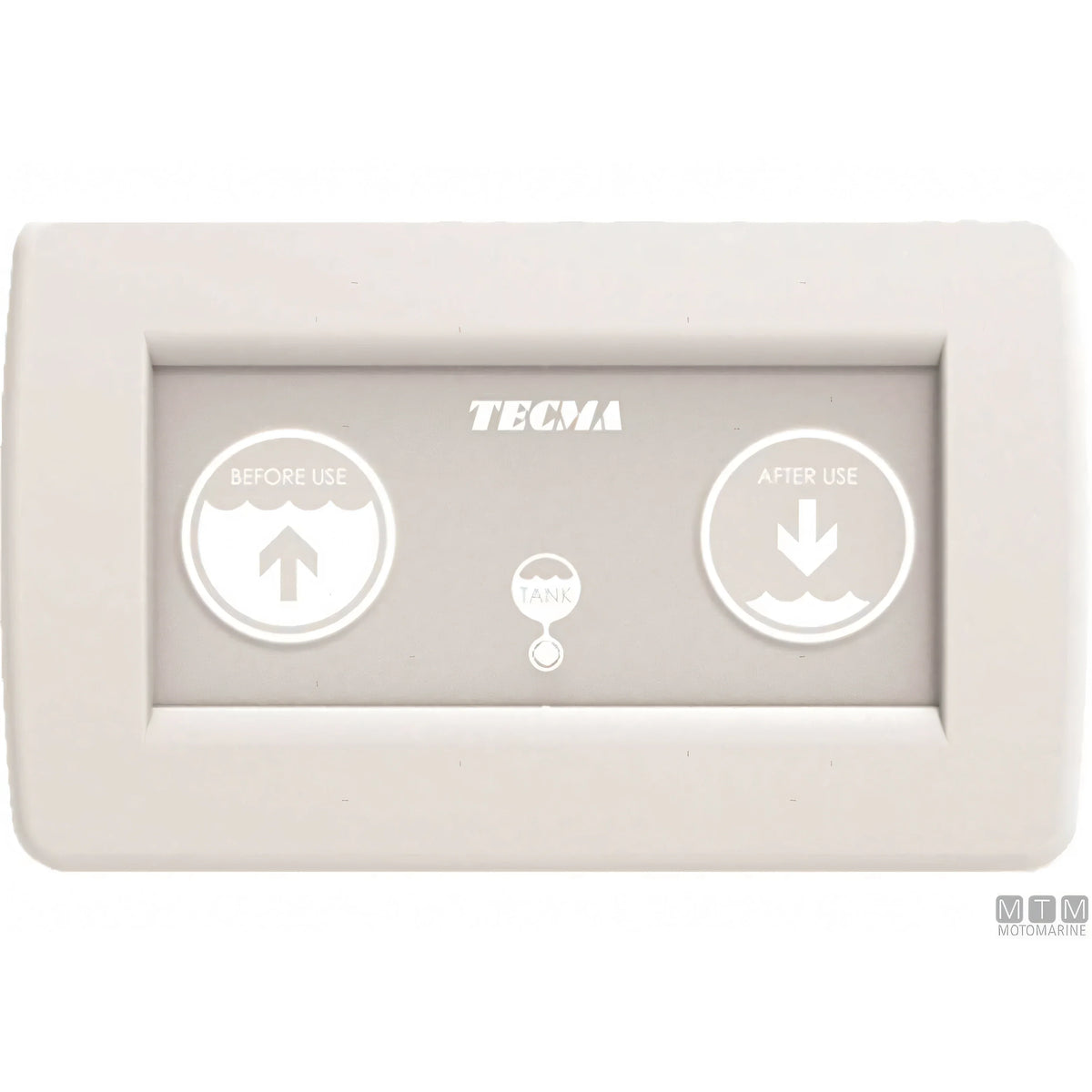 Tecma pannello controllo toilet nautico serie SFT — All-in-One 2 pulsanti