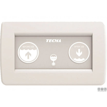 Tecma pannello controllo toilet nautico serie SFT — All-in-One 2 pulsanti