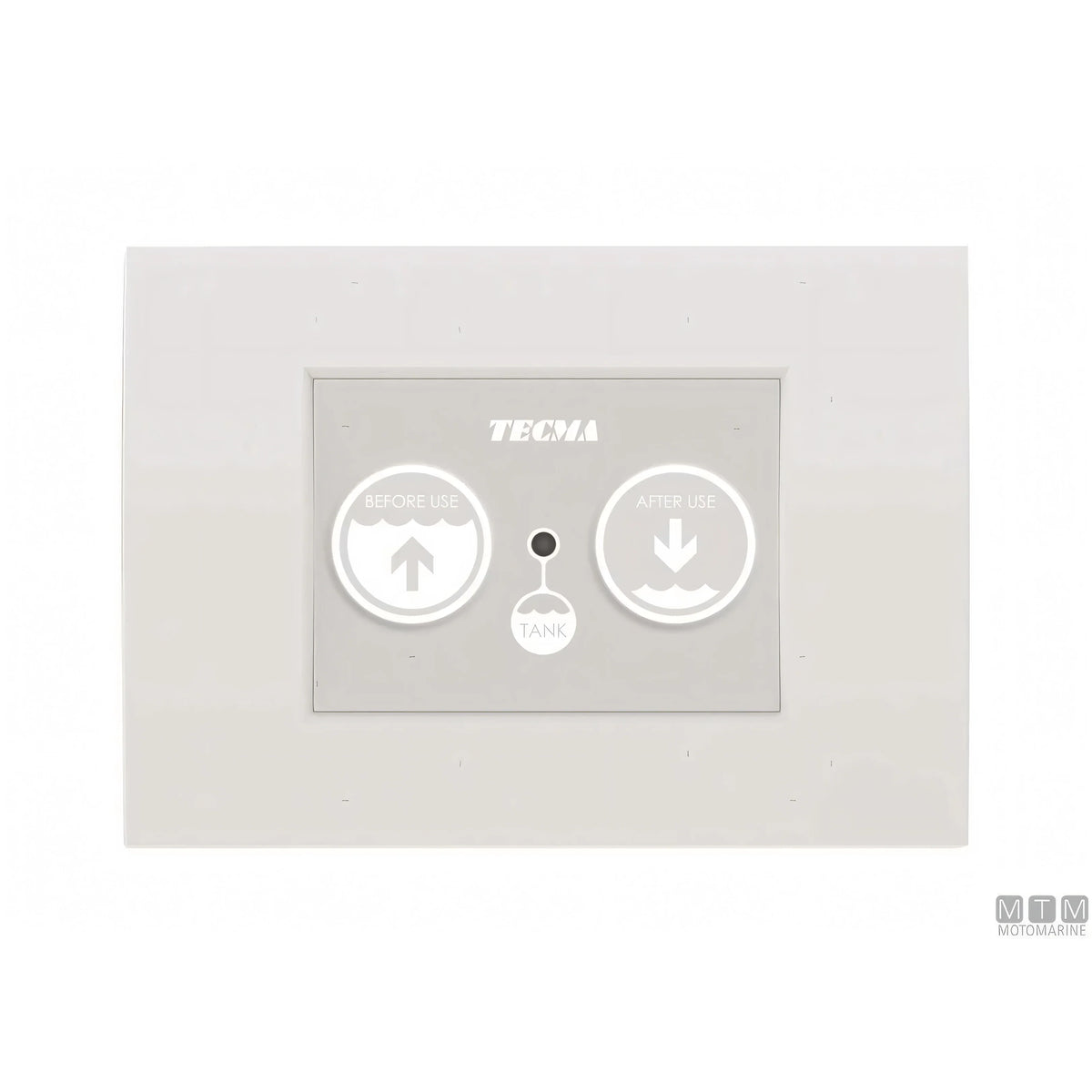 Tecma pannello controllo toilet nautico serie SFT — Multiframe 2 pulsanti