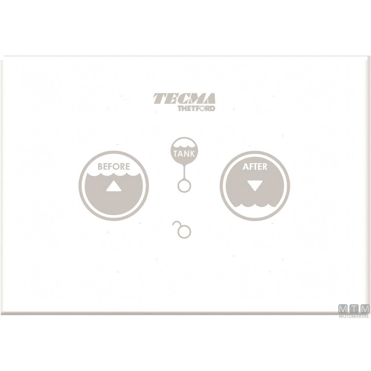 Tecma pannello controllo toilet nautico serie SFT — Touch