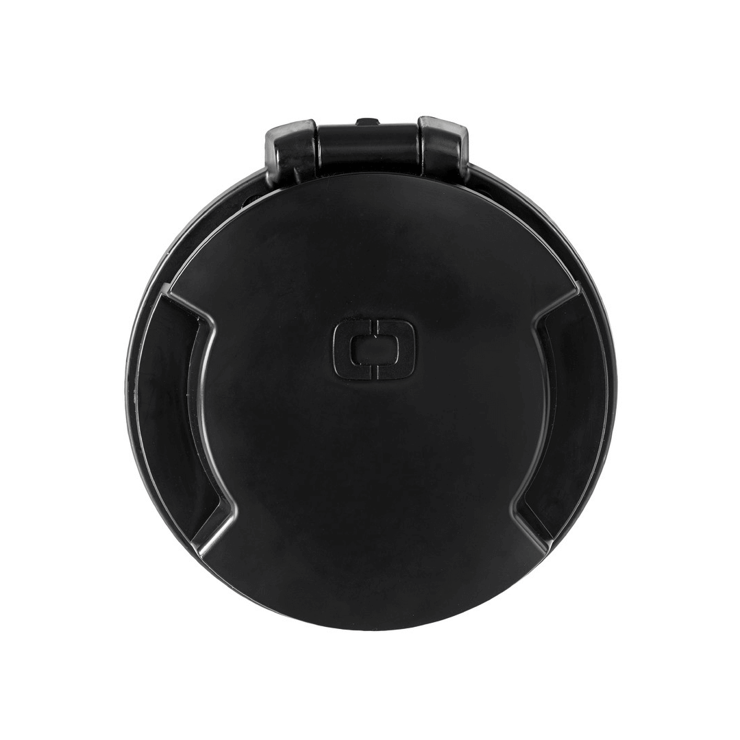 Coperchio rotondo nero della presa banchina Cruiser 16A 230V IP67 con gancio di chiusura