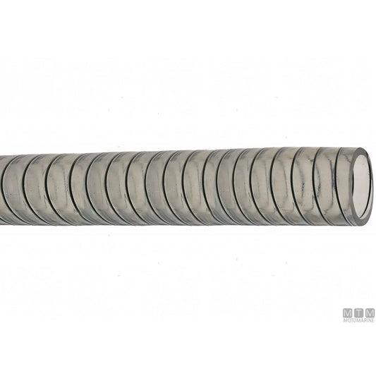 Tubo Hoses Technology trasparente in PVC con spirale in acciaio