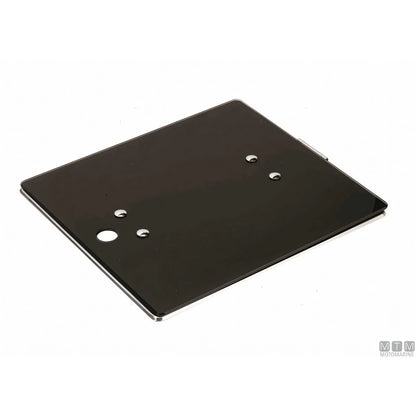 Lavello Can rettangolare in acciaio inox 18/8 con coperchio in vetro — 320x350 mm