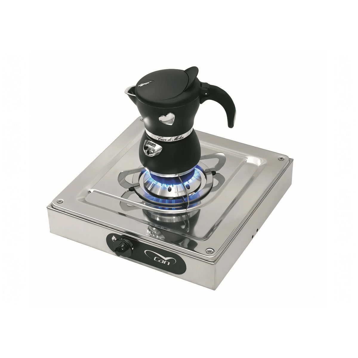 Can Hotty fornello a gas inox 18/8 — Fornello 1 fuoco