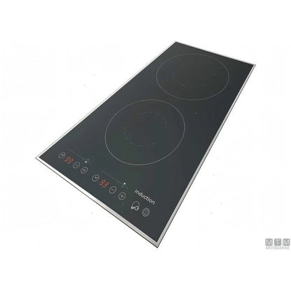 Techimpex piano cottura a induzione vetroceramica da incasso — Piano cottura 2 fuochi