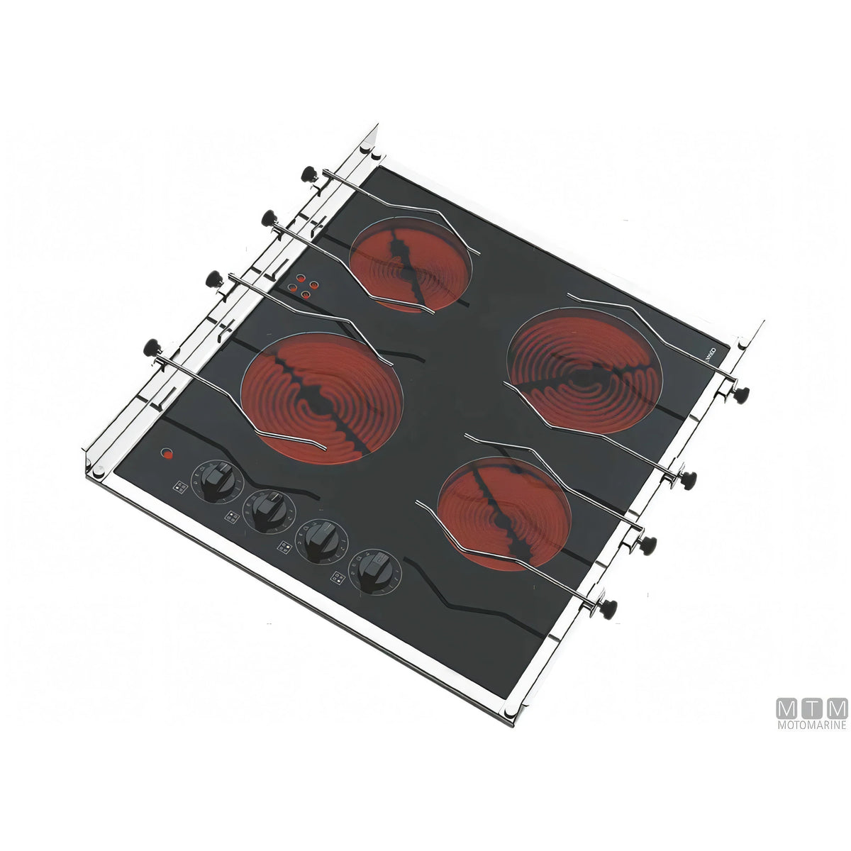 Piano cottura Techimpex a piastre radianti da incasso — 4 fuochi