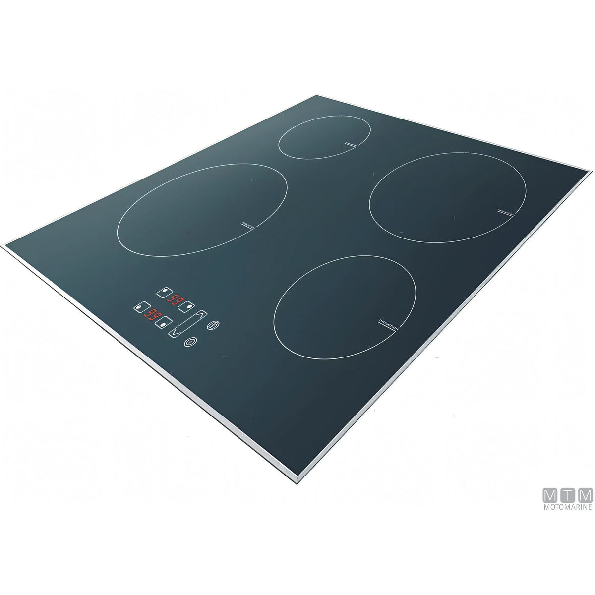 Techimpex piano cottura a induzione vetroceramica da incasso — Piano cottura 4 fuochi Grado