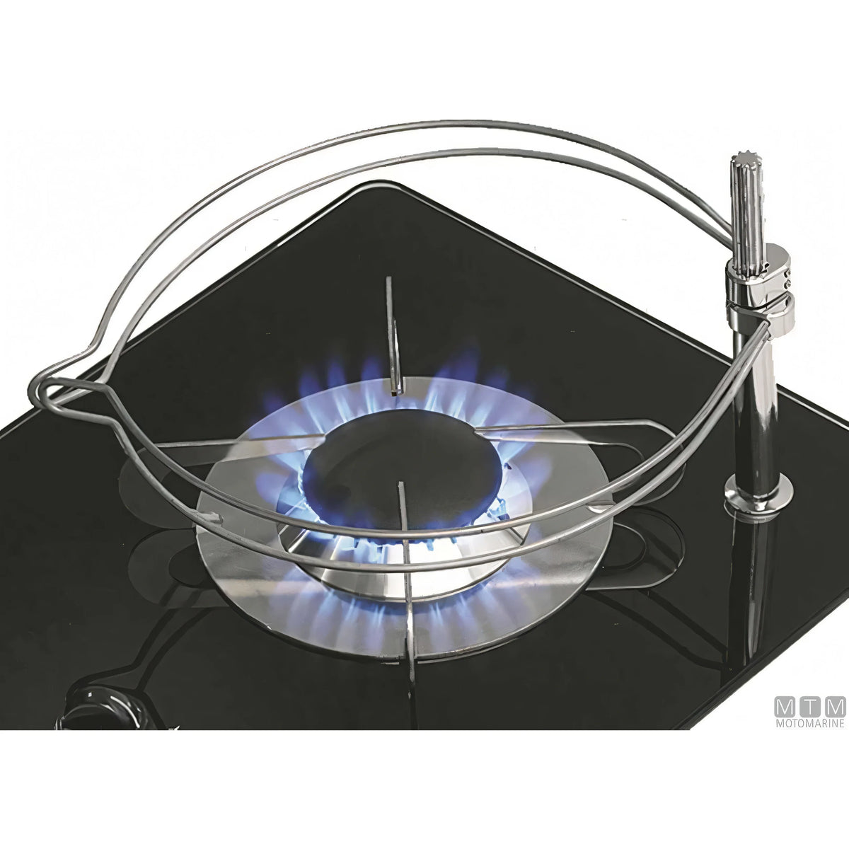 Can piano cottura a gas con lavello e coperchio in acciaio inox