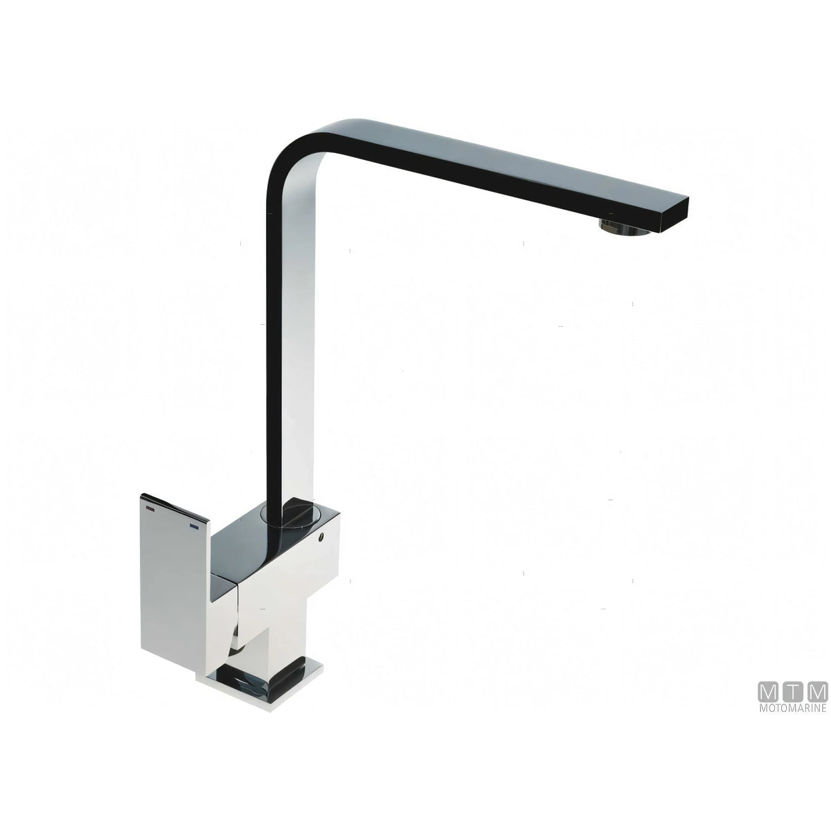 Motomarine Miscelatore Canna Girevole Yacht Line — H 310 x L 210 mm