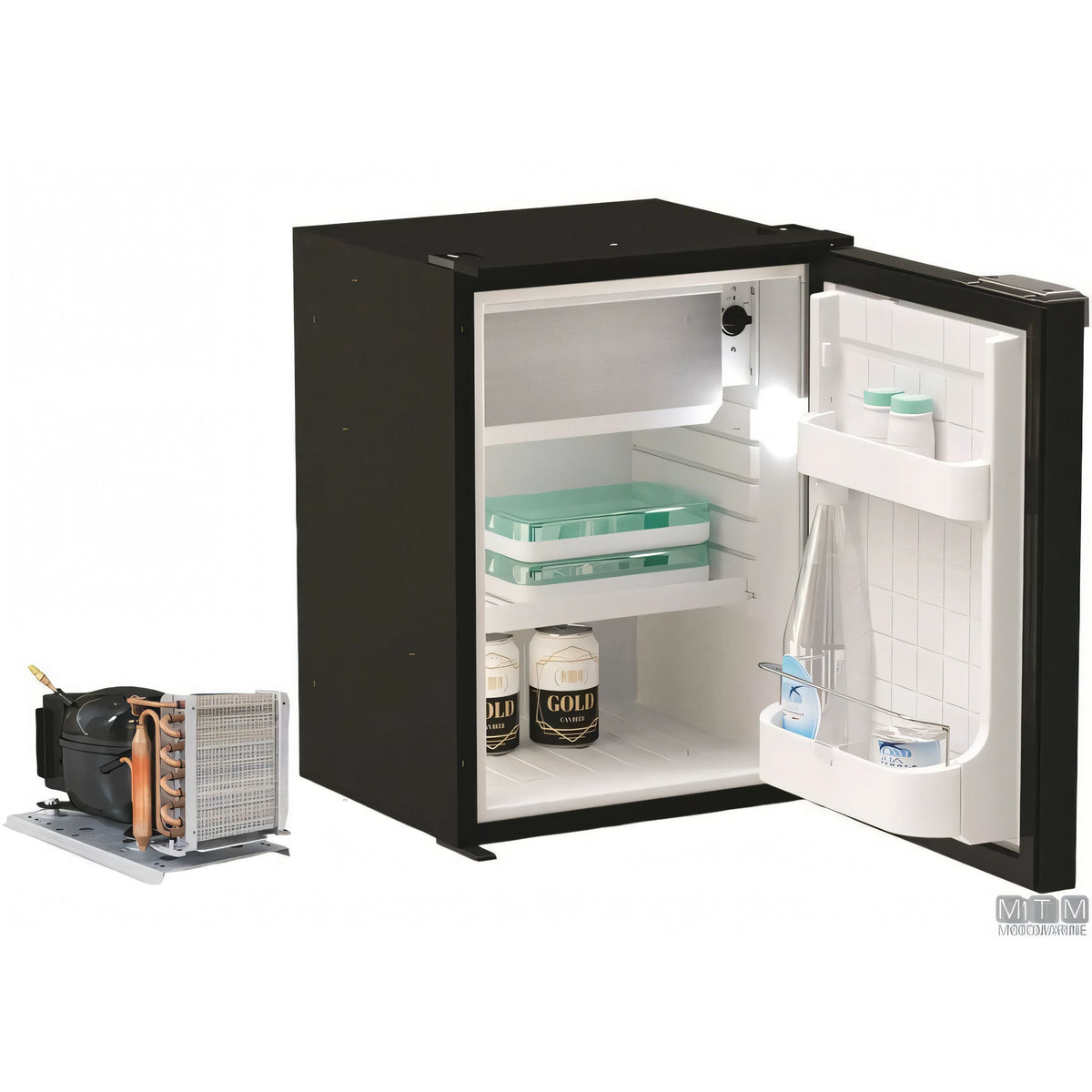 Vitrifrigo frigorifero marino Serie C compressore esterno — 42 L - Grigio