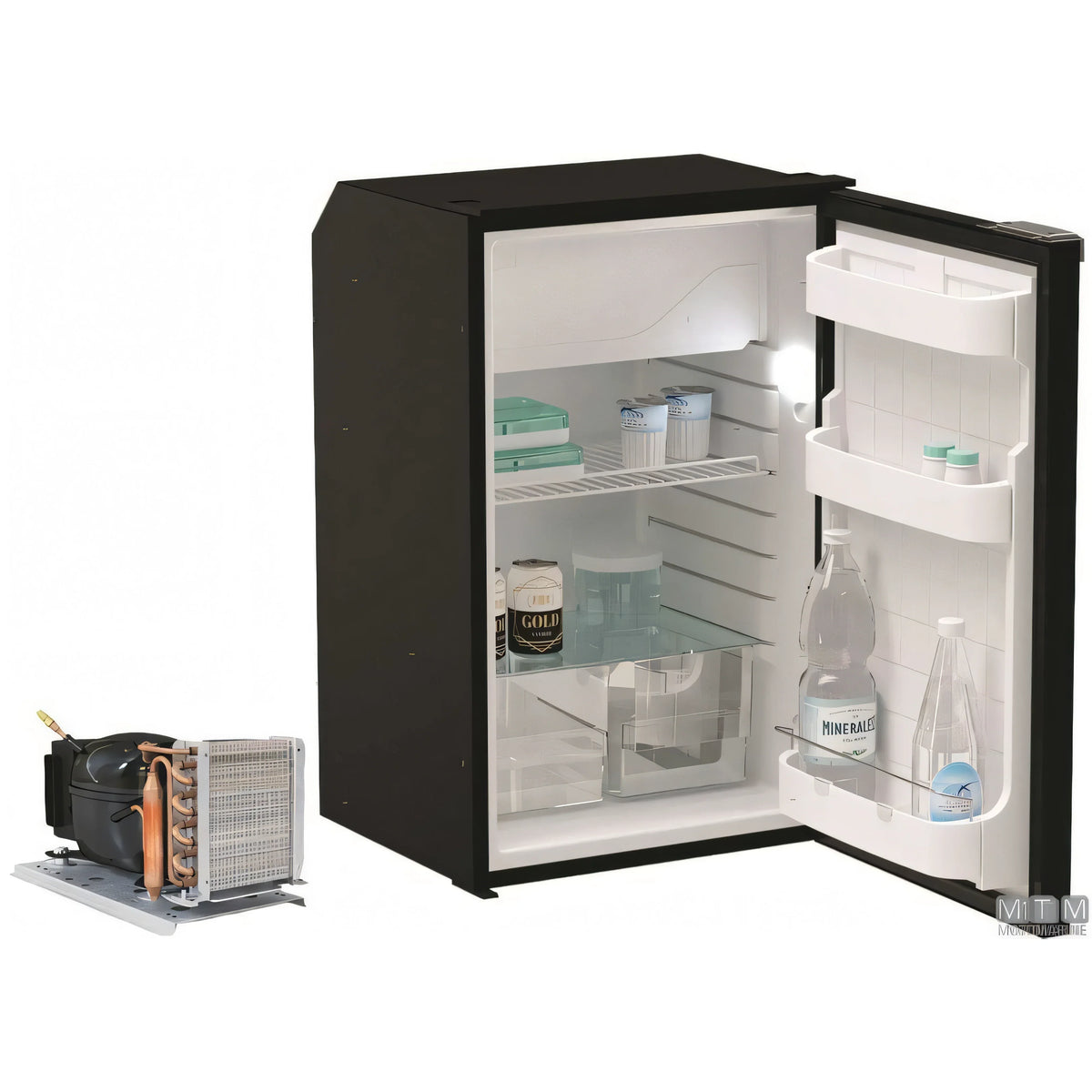 Vitrifrigo frigorifero marino Serie C compressore esterno — 42 L - Grigio