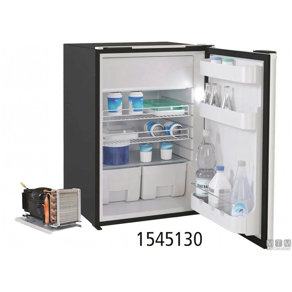 Vitrifrigo frigorifero marino Serie C compressore esterno — 130 L - Grigio