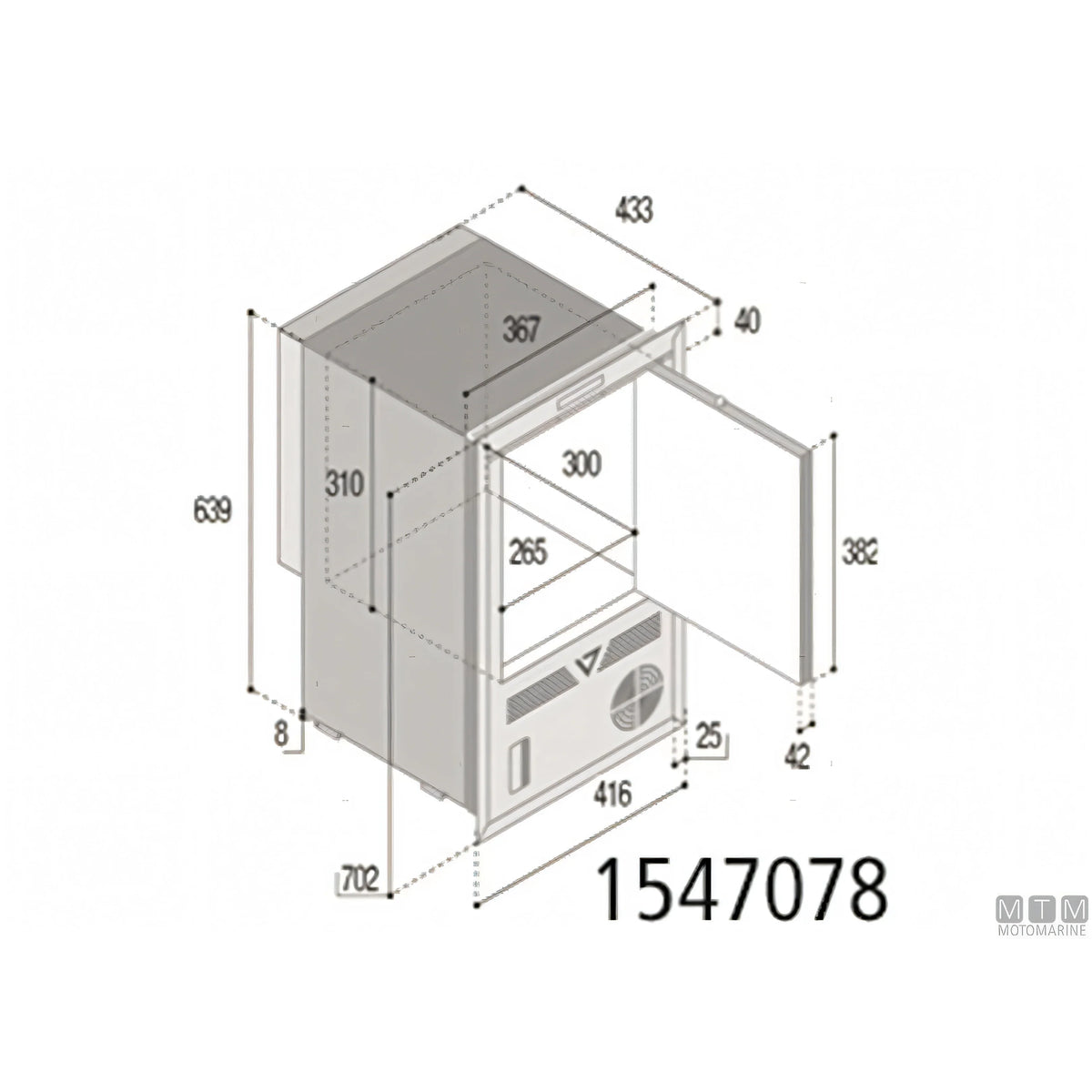 Vitrifrigo fabbricatore di ghiaccio VF IM CL OCX2 — CL Refill