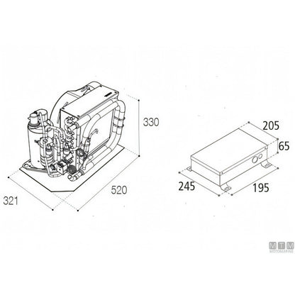 Vitrifrigo Climatizzatore MACS 12000 BTU/h — vista 2