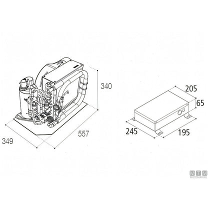 Climatizzatore Vitrifrigo MACS 16000 BTU/h — 16.000 BTU/h