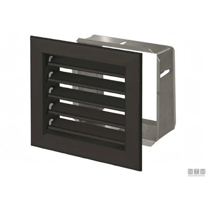 Griglia aria Dometic per climatizzatore marino — MN1 287x65mm Argento