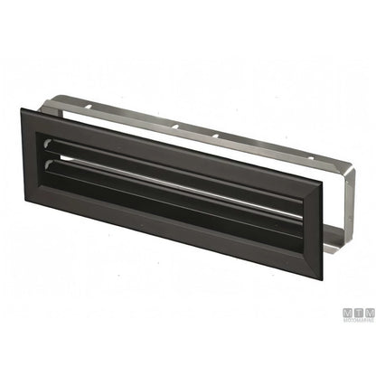 Griglia aria Dometic per climatizzatore marino — MN1 287x65mm Argento