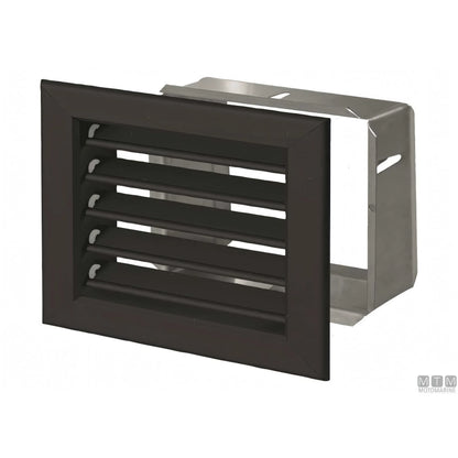Griglia aria Dometic per climatizzatore marino — SP2 165x118mm Nera