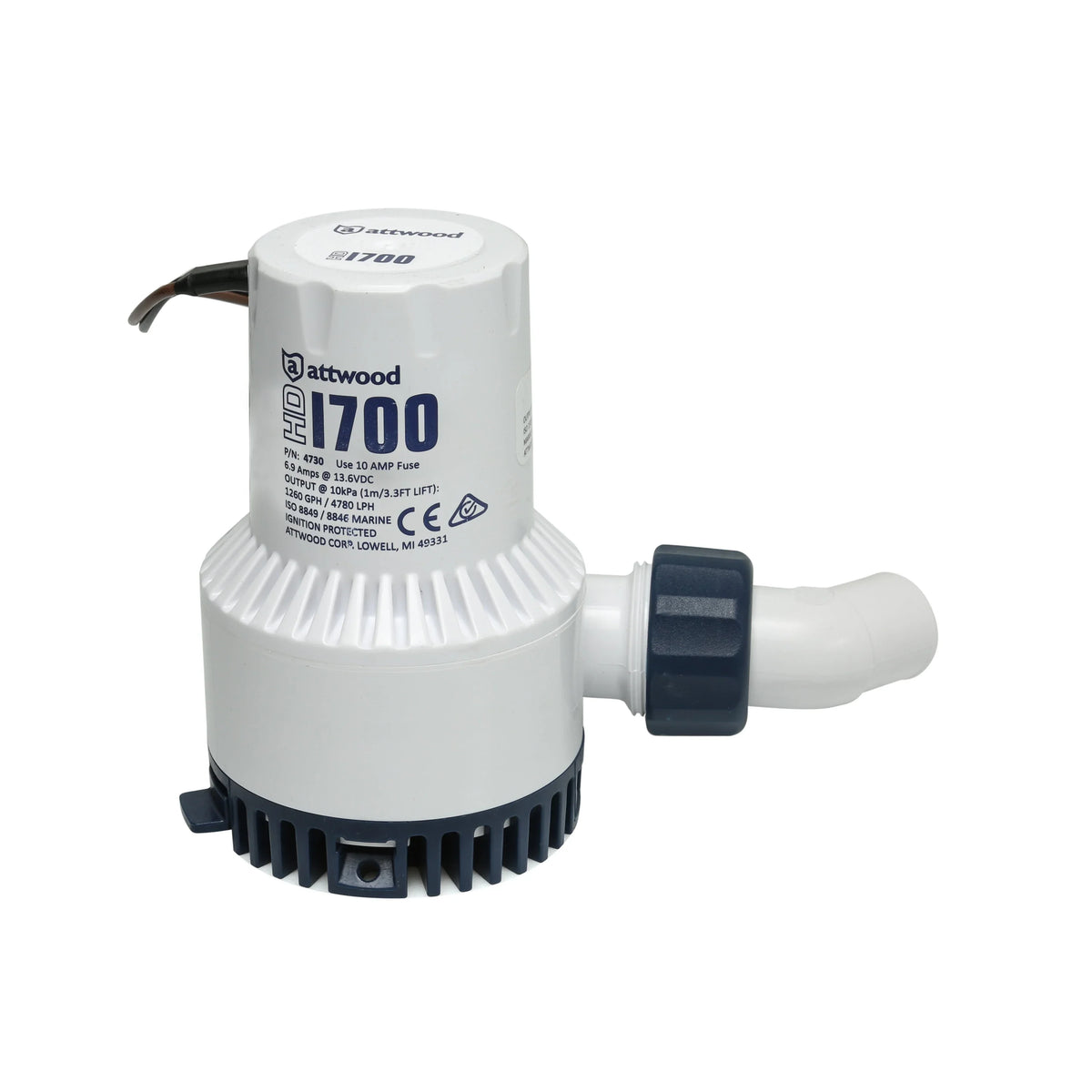 Pompa di sentina Attwood Heavy Duty sommergibile