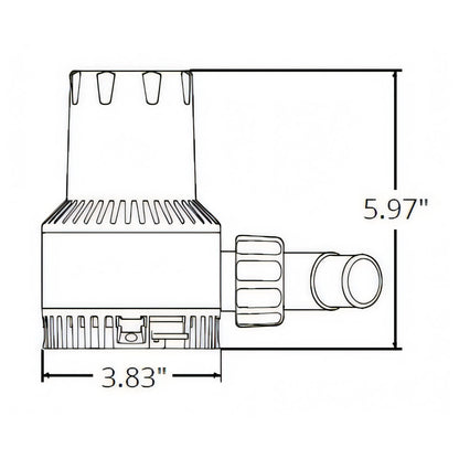 Pompa Attwood Heavy Duty, seconda vista