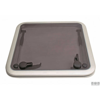 Motomarine osteriggio quadro G-Type alluminio — 320x320 mm