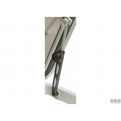 Motomarine ricambio osteriggio Jim Black in materiale plastico e acciaio inox — Compasso per rif. 1634204