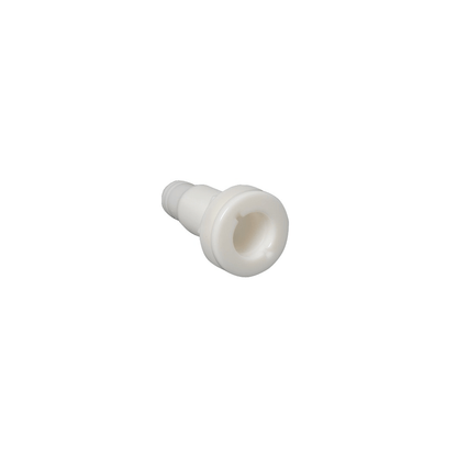 Scarico nylon bianco 1"-3/8 portagomma forma a fungo con flangia circolare senza valvola