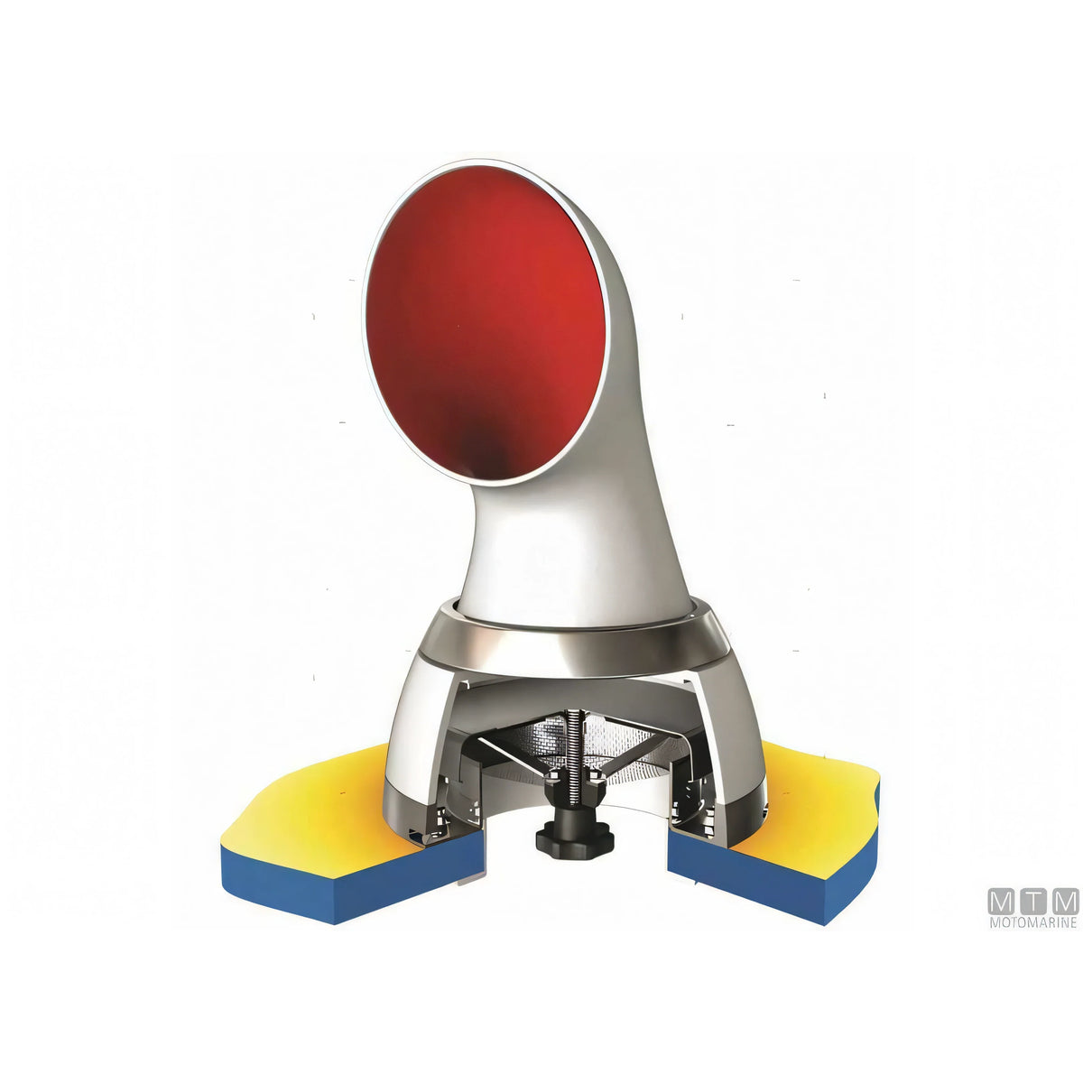Vetus manica a vento high profile in silicone — H250mm - Ø100mm