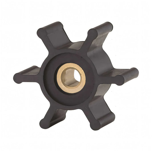 Girante Pompa Neoprene Ø51 · Ø int. 8 · H22 · 6 pale