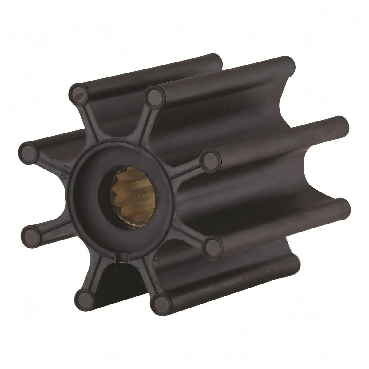 Girante Pompa Neoprene Ø65 · Ø int. 15.8 · H76.2 · 8 pale