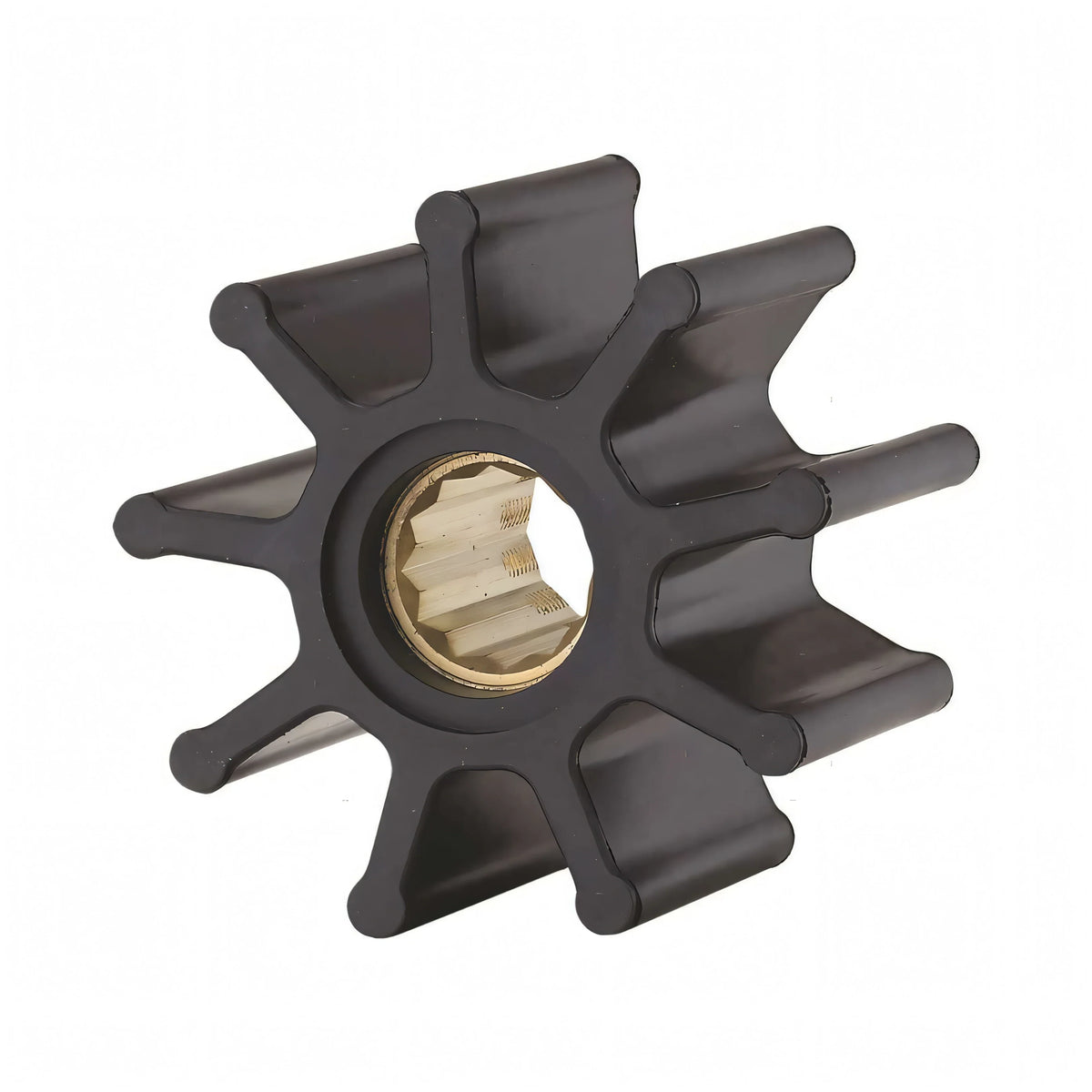 Girante Pompa Nitrile Ø95 · Ø int. 25 · H63 · 9 pale
