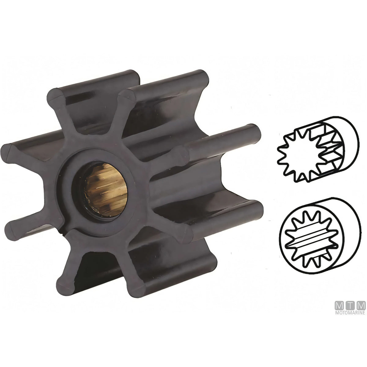 Pompa Ancor con frizione manuale in Bronzo e Acciaio Inox