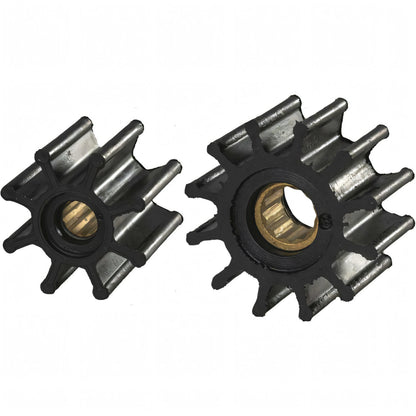 Girante Pompa Nitrile Ø95 · Ø int. 25 · H88.5 · 12 pale