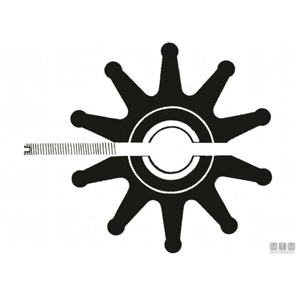 Girante Jabsco 51mm in neoprene — Rif. 18673-0001