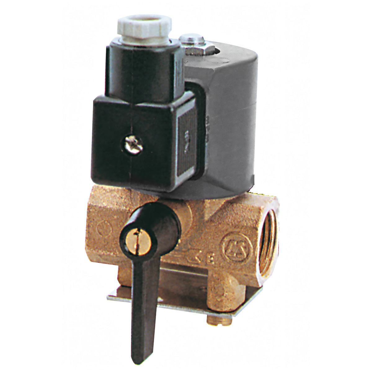 Elettrovalvola Quick 1/2" in ottone e acciaio inox