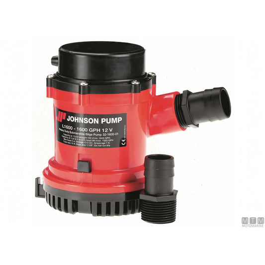 Pompa di sentina Johnson Heavy Duty sommergibile — Dura 1600 12V
