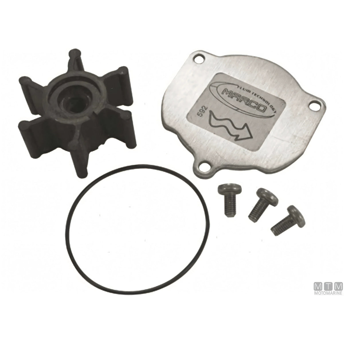 Marco Pompa Acqua Autoadescante UP1 Bronzo — Service Kit per UP1 / UP1-M