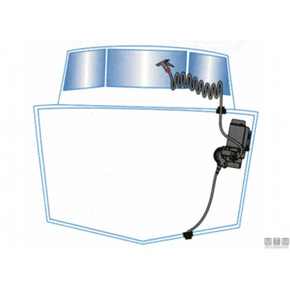 Johnson Pump Aqua Jet pompa lavaggio coperta — 3.5 - 820 L/h - 12V