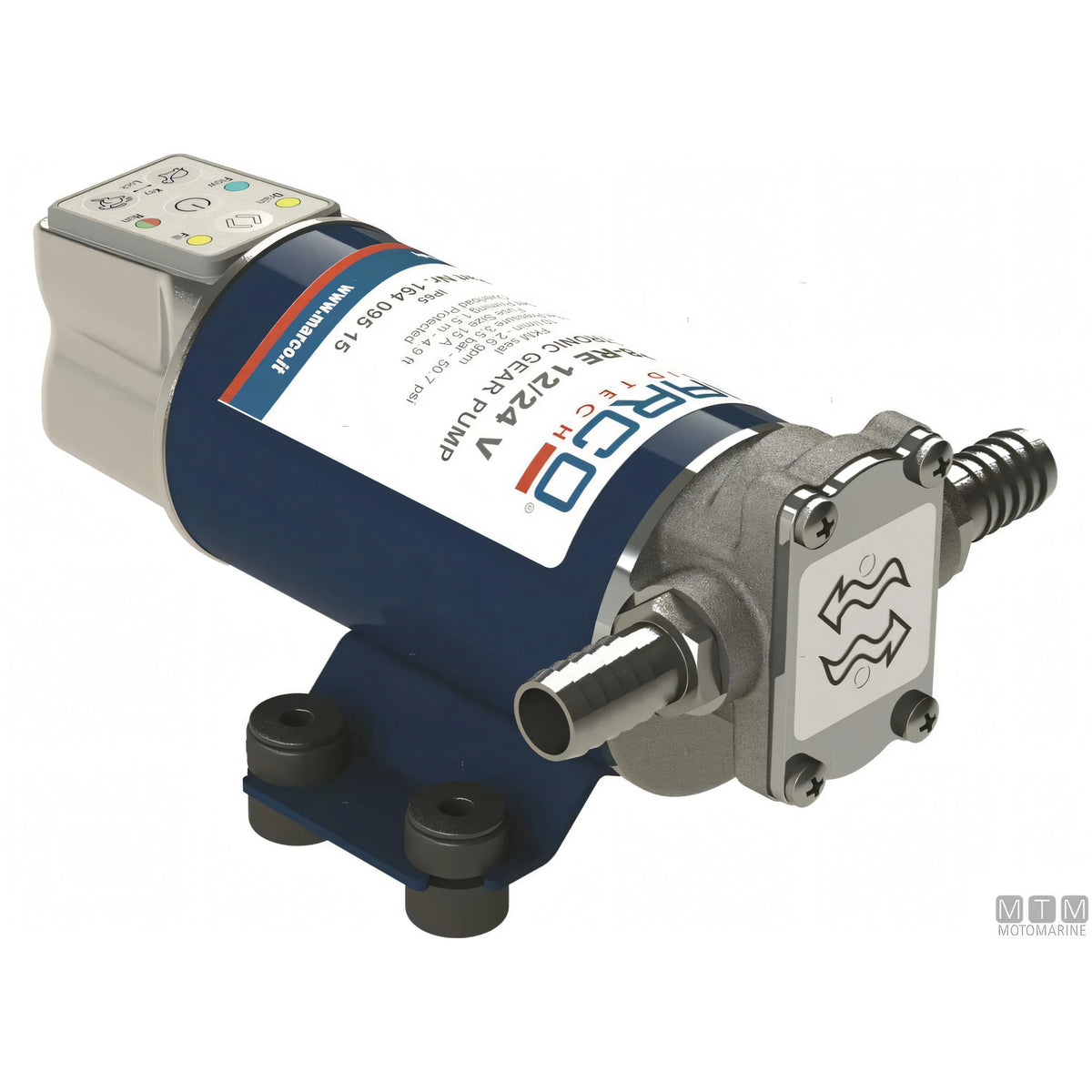 Marco Pompa Elettronica Estrazione Olio UP8-RE — UP8-RE 10L 12/24V