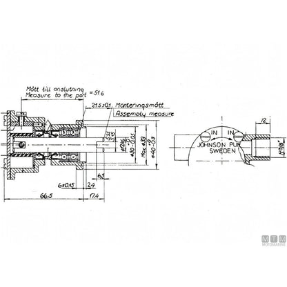 Johnson pompa di raffreddamento F35B-9 — F35B-9