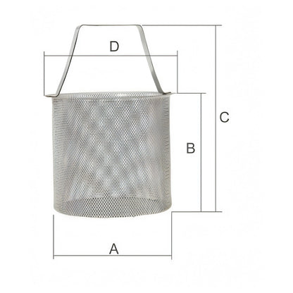 Cestello Guidi, disegno tecnico