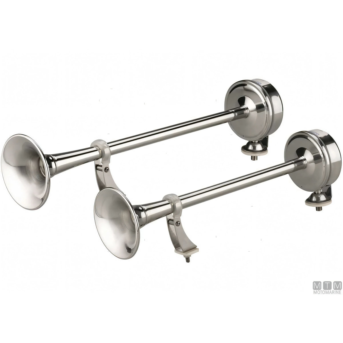 Marco Tromba Doppia in Acciaio Inox — 12V