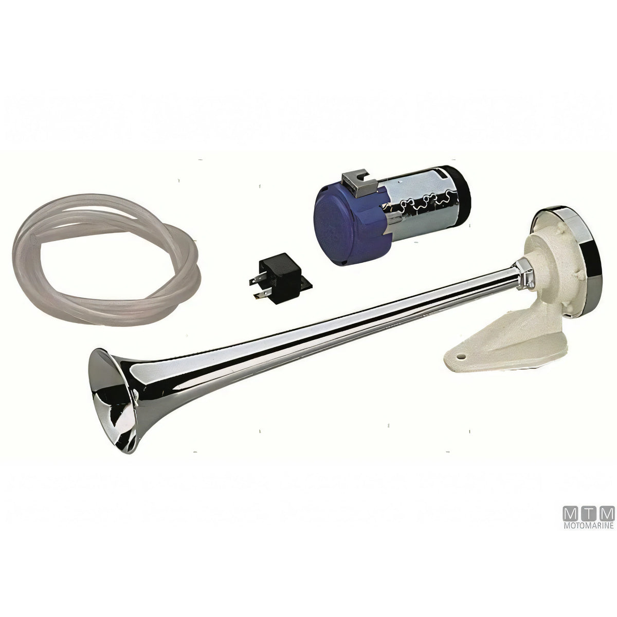 Marco Tromba Singola Chrome in ottone cromato — 12V - 500mm